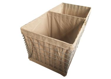 میل 1 1.37 * 1.06 * 10m 3 '' * 3 '' جنگنده شن و ماسه دیوار هسکو مانع برای بتونه Q235 سیم فلزی