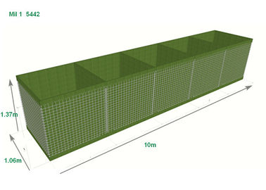 موانع نظامی HESCO Mil 1 5442 دفاعی Hesco Bastion Wall 3 