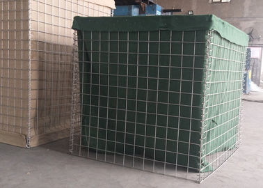 عربستان سعودی دیوار شن و ماسه نظامی گالوانیزه Hesco Barrier Hesco Bastion