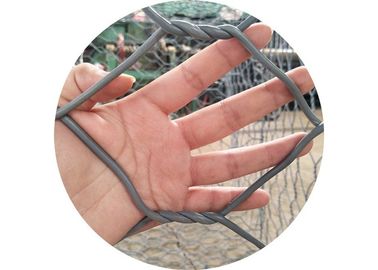 3mm قطر سبد های سیم گابیون ASTM EN حفاظت از شیب استاندارد