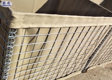 موانع دفاعی و حفاظتی ارتش موانع Hesco با روکش گالوانیزه