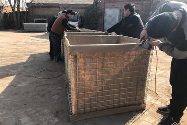 موانع نظامی Hesco سقوط ، کنترل فرسایش Hesco دیوار دفاع مرزی