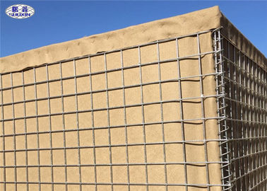 موانع نظامی تاشو Hesco برای نیمه ماندگار لی در اطراف ساحل