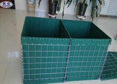 ماسه های گالوانیزه Hesco پر از موانع آسان برای ارتش است