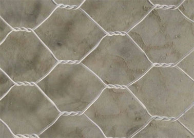 پروژه مناقصه شش ضلعی بافته شده Gabion Mesh Box Box برای بسته شدن مخزن