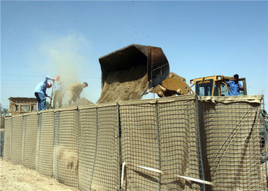 موانع سنگر دفاعی MIL19 سیل Hesco Galvanized سد