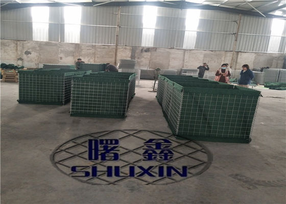 Gabion Military Blast Hesco Basket Defets Wall Shelter Flood فرسایش