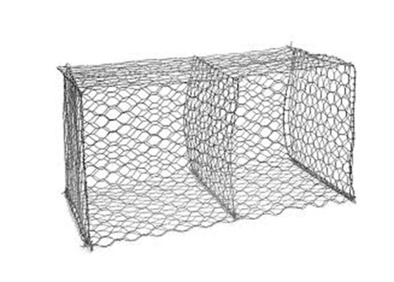 سبد گالوانیزه گالوانیزه Galfan Hexagon 7X9cm Galfan برای محافظت از دیوار دریا