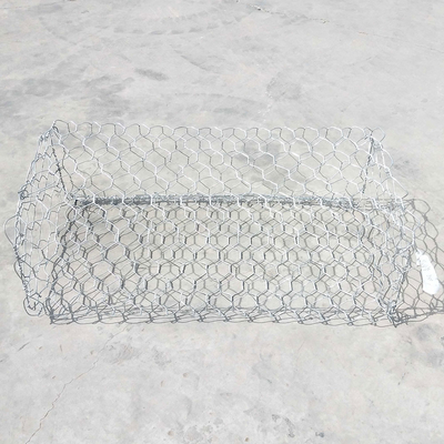 گواهینامه سبدهای گابیون گالوانیزه 2*1*1 M Bridge Protect River Ce