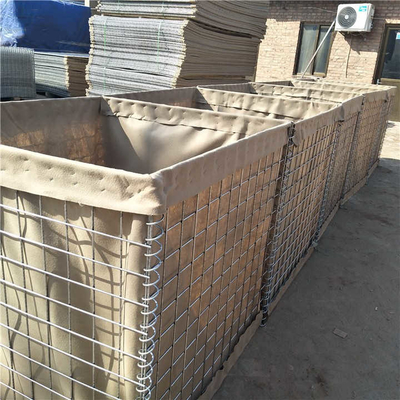 کیسه موانع دفاعی MIL1 ارتش برای دیوار شنی Hesco